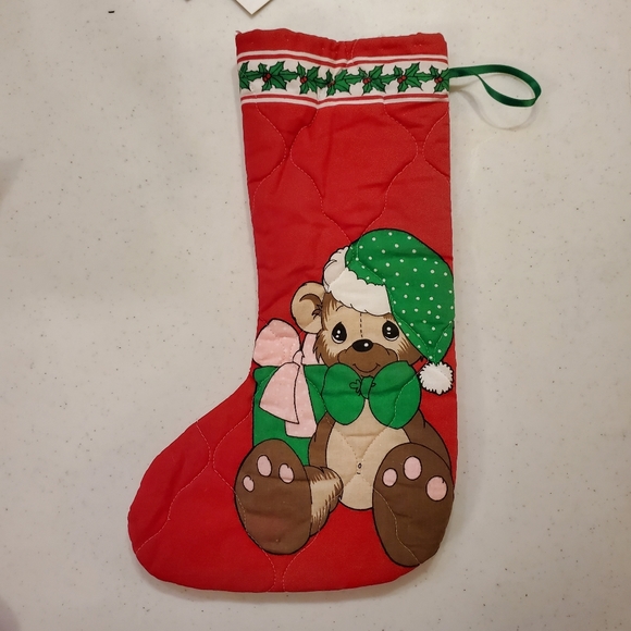 Precious moments 15" full size Christmas stocking - Picture 4 of 4